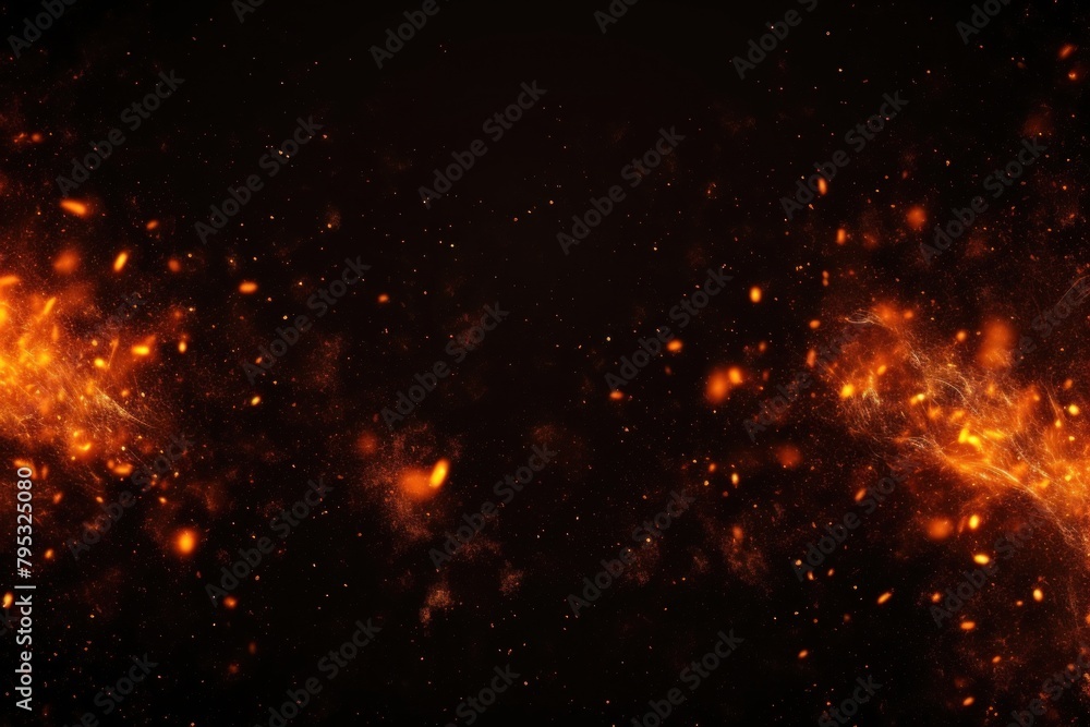 Fire backgrounds nebula night