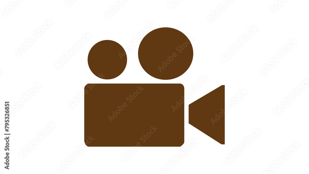 Camera icon. Video camera symbol. Camera icon. Video camera symbol.