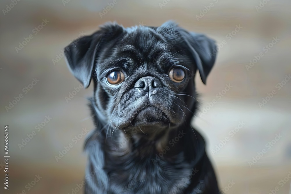 hilarious pug pictures captured by generative ai showcasing their funny and adorable expressions