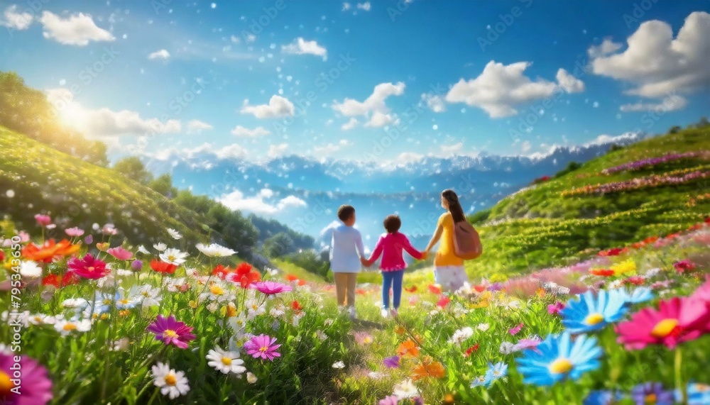 Fototapeta premium happiness, background, pattern, pattern, graphic, art, design, designer
