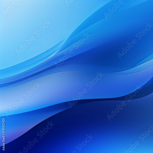 Blue abstract nature blurred background gradient backdrop. Ecology concept for your graphic design, banner or poster blank empty with copy space 