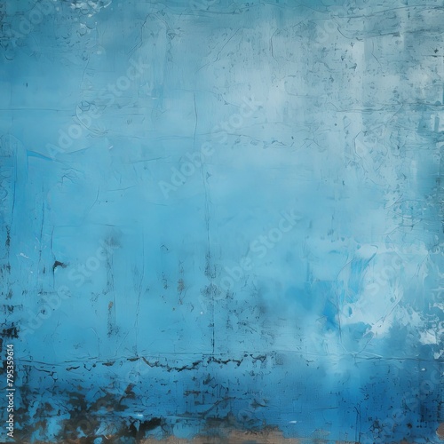 Blue old scratched surface background blank empty with copy space for product design or text copyspace mock-up  © GalleryGlider