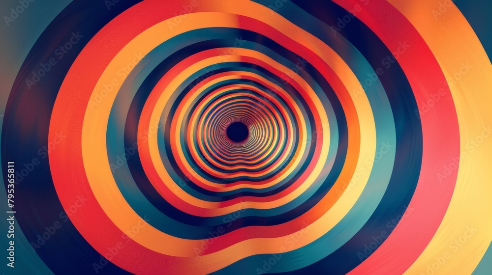 Abstract geometric background design featuring an optical illusion of stripes, creating an op art illustration. Abstract geometric background design featuring an optical illusion of stripes, creating an op art illustration.