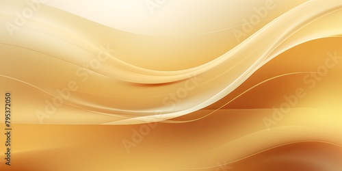 Gold abstract nature blurred background gradient backdrop. Ecology concept for your graphic design, banner or poster blank empty with copy space