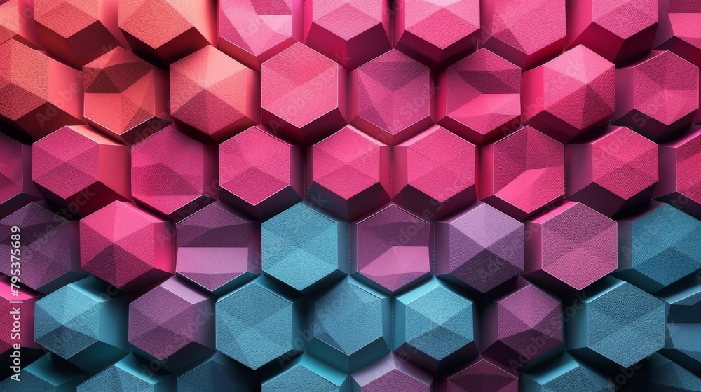 colorful hexagons colorful hexagons