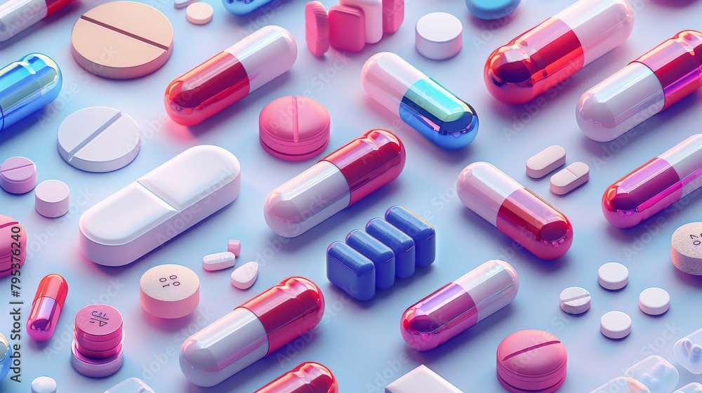Wallpaper of The various pill Wallpaper of The various pill