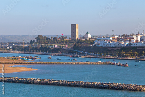 The River Bou Regreg in Rabat photo