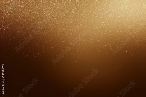 Gold dark beige grainy gradient background glowing light dark backdrop, noise texture effect banner header poster design blank empty with copy space 