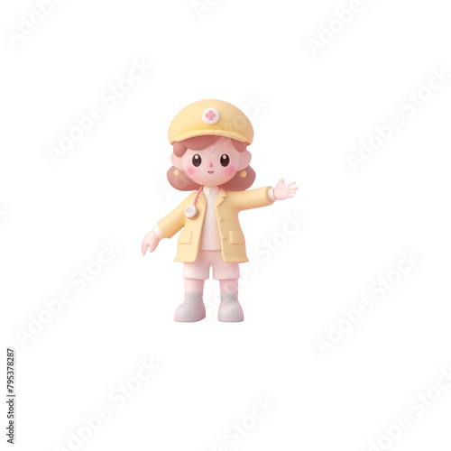 3d Hospital staff (5000 x 5000 px) - 24