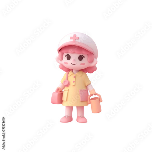 3d Hospital staff (5000 x 5000 px) - 15