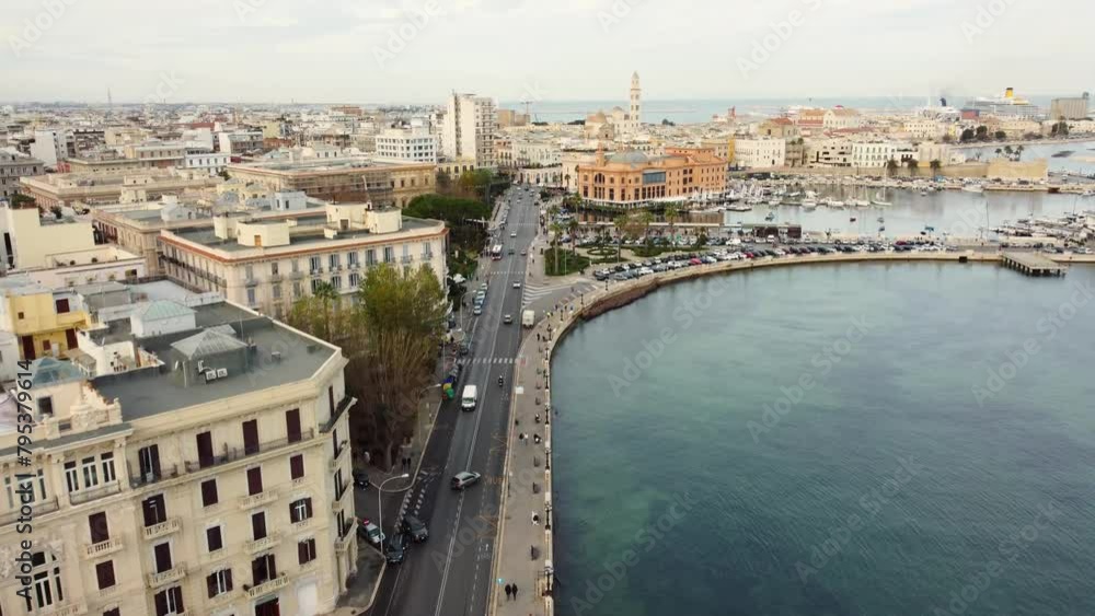 view of the city of Bari view of the city of Bari