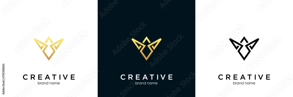 Eagle Bird Logo Vector Template. Business Logo Concept Eagle Bird Logo Vector Template. Business Logo Concept