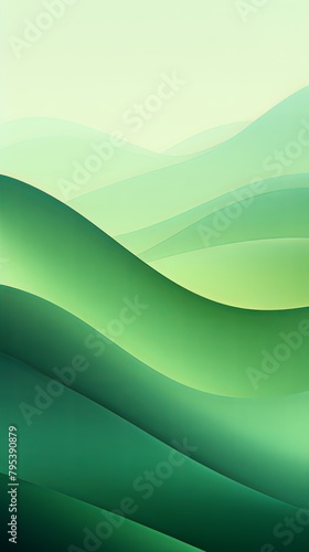 Green abstract nature blurred background gradient backdrop © GalleryGlider