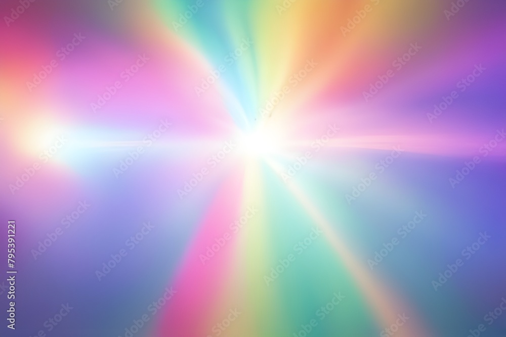 holographic rainbow flare