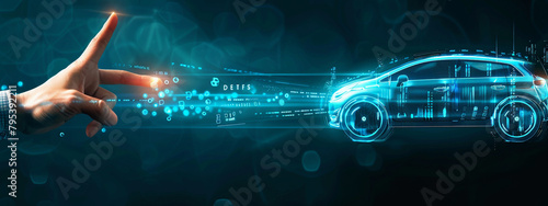 Digital Evolution: Unlocking the Future with Futuristic Electric Vehicles.