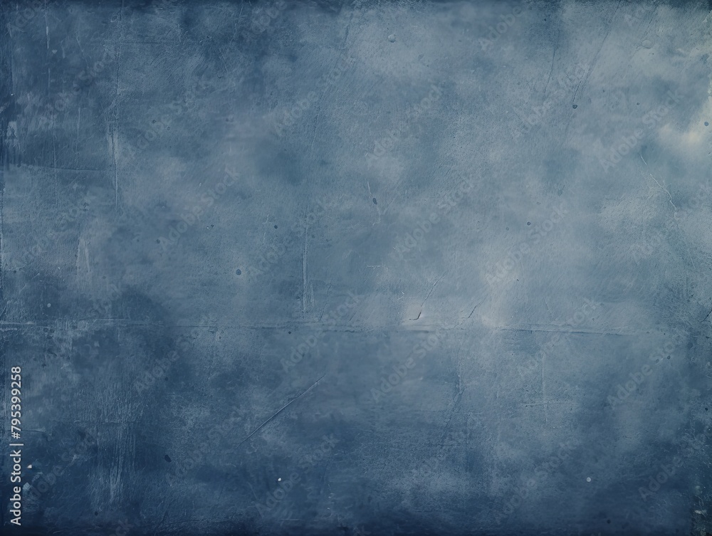 Indigo old scratched surface background blank empty with copy space