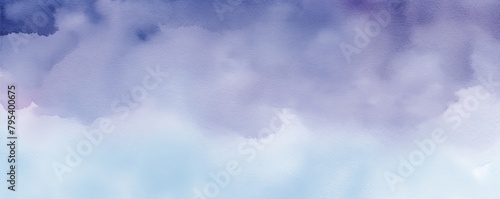 Indigo watercolor background texture soft abstract illustration blank empty with copy space for product design or text copyspace mock-up