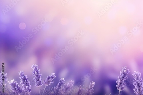 Lavender abstract nature blurred background gradient backdrop. Ecology concept for your graphic design  banner or poster blank empty with copy space 