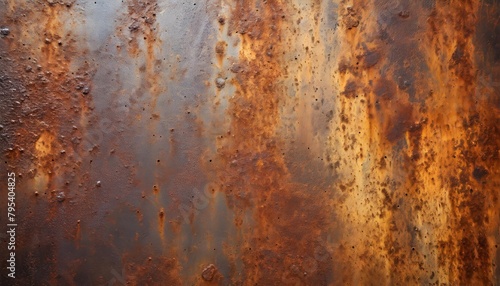 rusty metal texture background generative ai