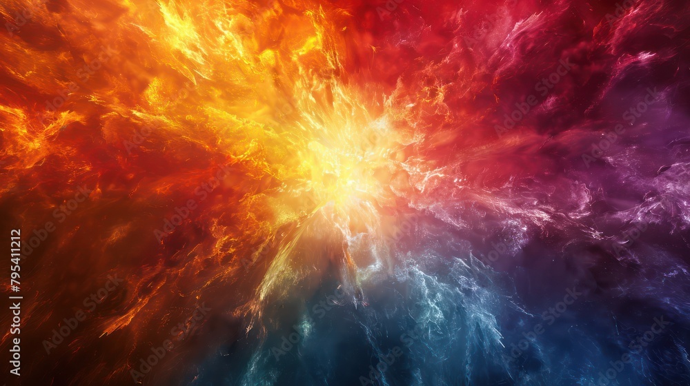 Vibrant Multicolored Background Vibrant Multicolored Background