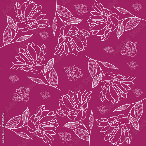 Seamless floral pattern