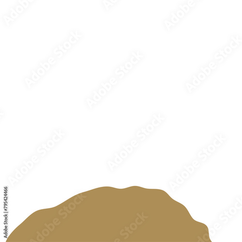 Irregular Mountain Shape