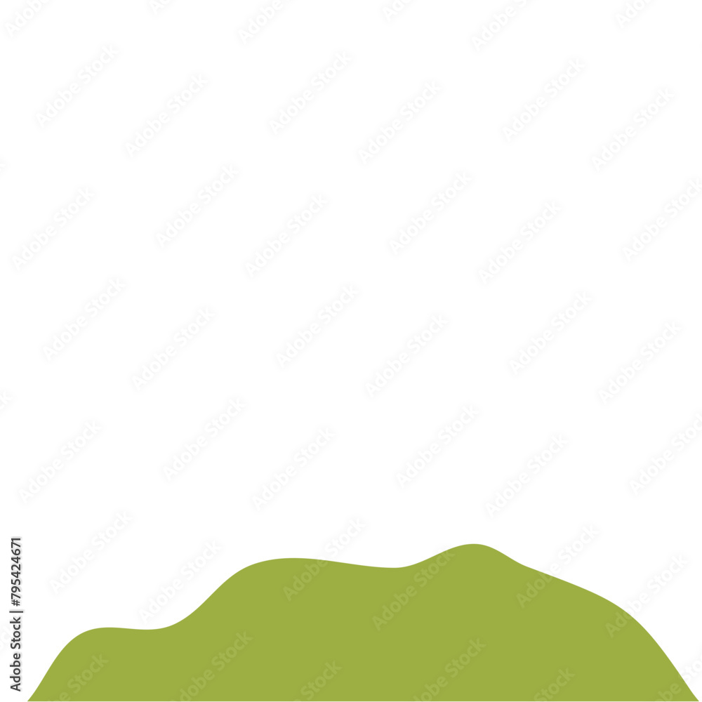 Irregular Mountain Shape Irregular Mountain Shape