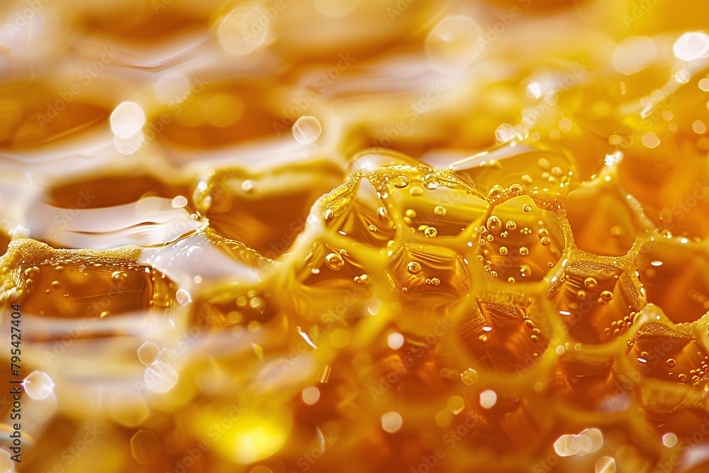 Immerse yourself in the liquid gold of honey, its sweet fragrance filling the air with promises of blissful indulgence Immerse yourself in the liquid gold of honey, its sweet fragrance filling the air with promises of blissful indulgence