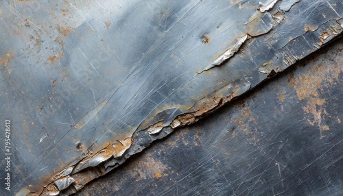 the texture of metal with random scratches and scuffs is ideal for creating industrial or rough
