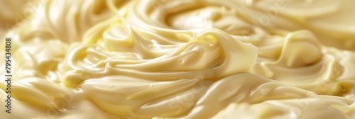 Surrender to the gentle waves of liquid mayonnaise, its creamy consistency and subtle aroma soothing the soul