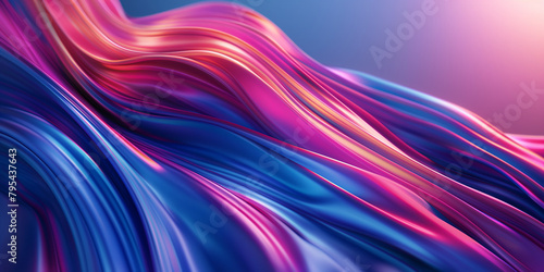 Leuchtfarbenes Hintergrundmotiv in einzigartigen Design mit vielen bunten Neon Farben als Explosion im Querformat für Banner
