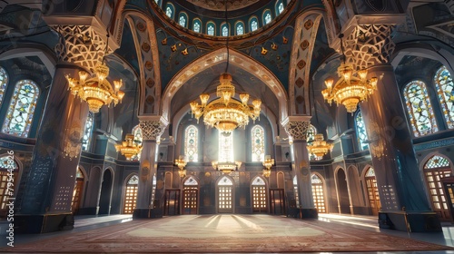 A large, ornate building with a large dome and many windows