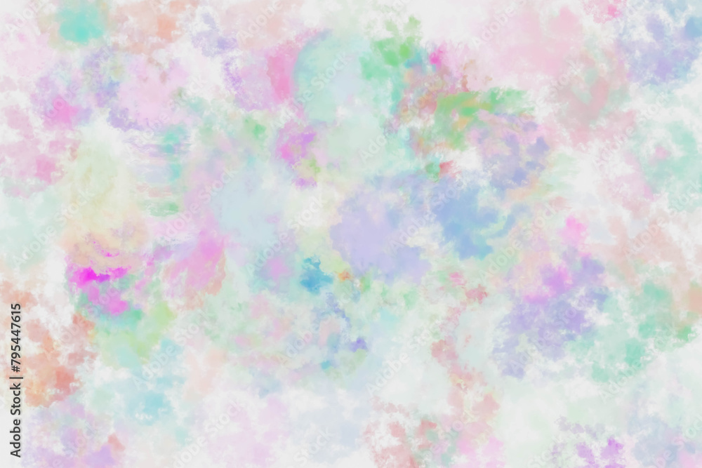 Soft, soft clouds of various colors abstract for background