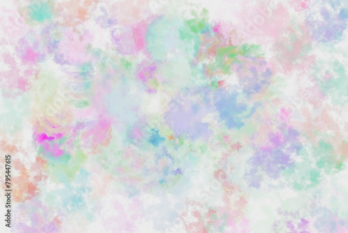 Soft, soft clouds of various colors abstract for background © gothong_1984
