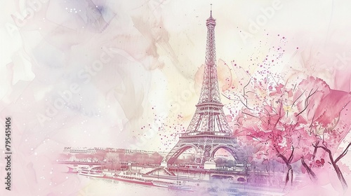 Between watercolor and delicate A visual journey