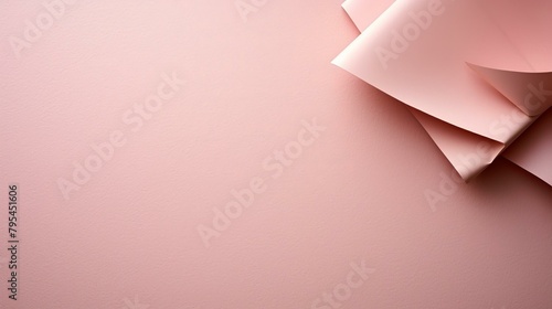 b'Pink paper sheets'