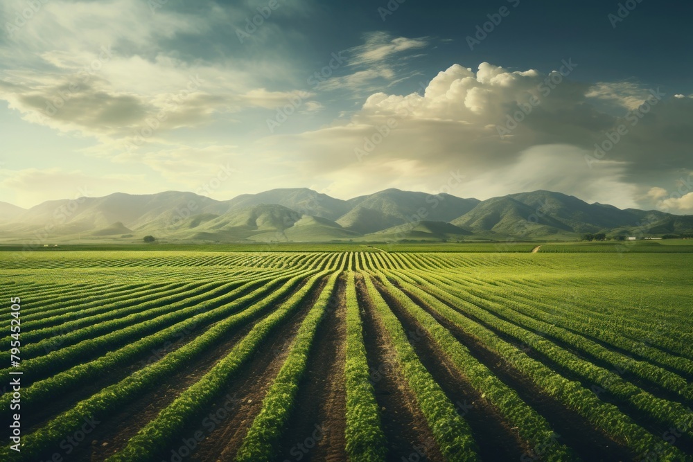 Land farm backgrounds landscape