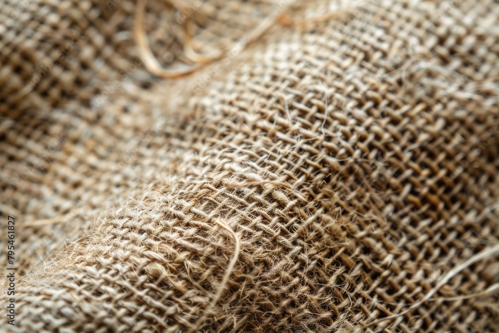 Closeup of natural hemp fibers intertwined, highlighting the texture and organic color palette on a neutral background, Closeup of natural hemp fibers intertwined, highlighting the texture and organic color palette on a neutral background,