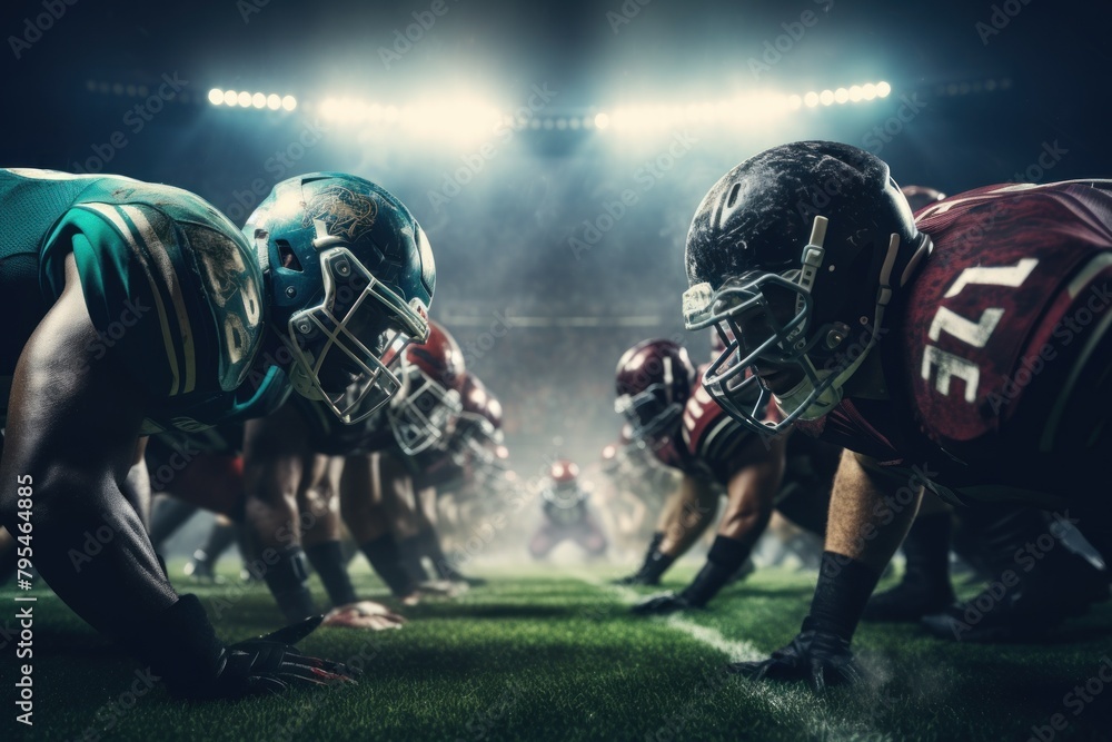 Fototapeta premium Football competition clothing footwear