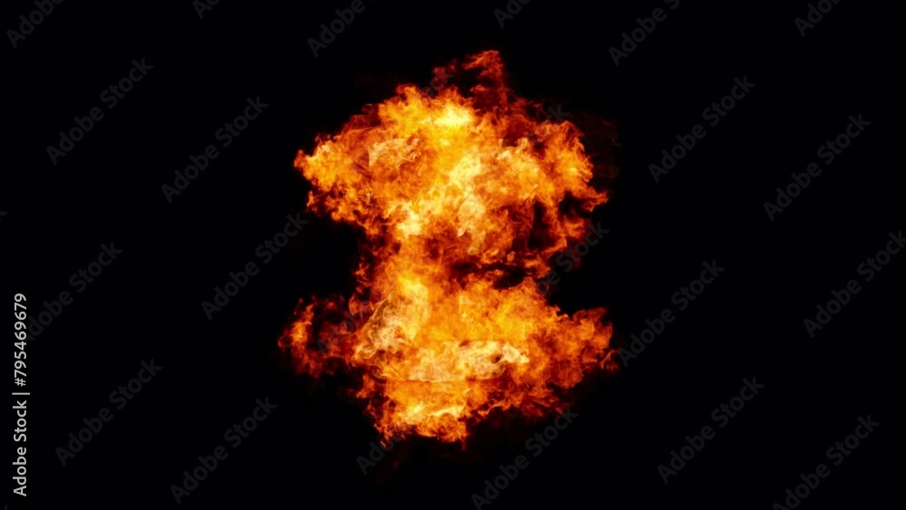 Burning Letter Z Burning Letter Z