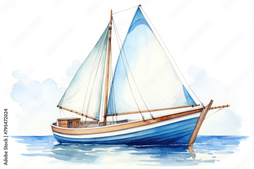 Boat watercraft sailboat vehicle