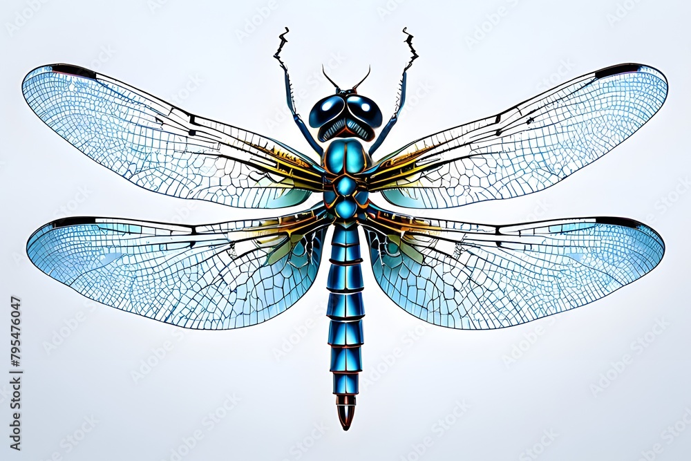 A black and white drawing of a dragonfly A black and white drawing of a dragonfly