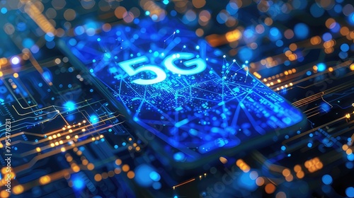 Transforming Communication Advanced Text 5G Revolution and Innovative Data Technologies Enable Instant Connectivity and Fast Information Transfer