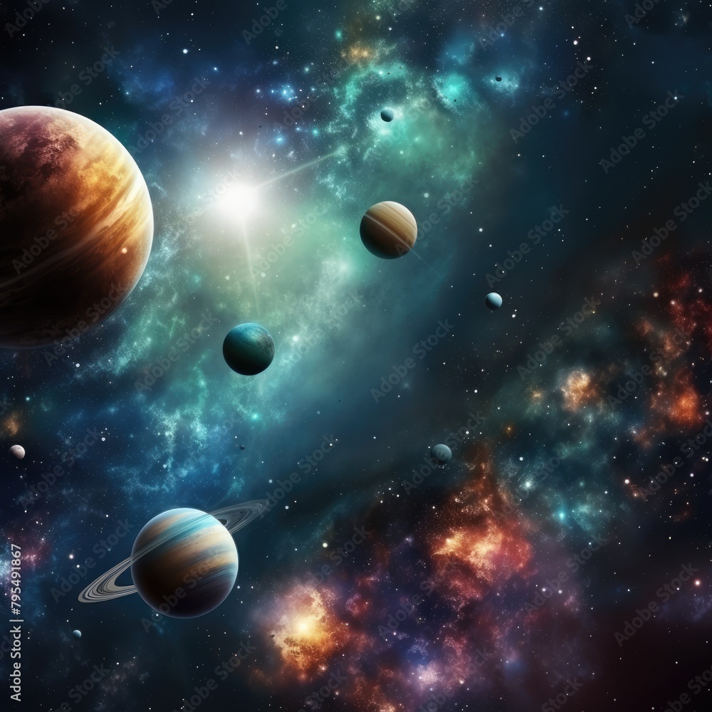 planet and space planet and space