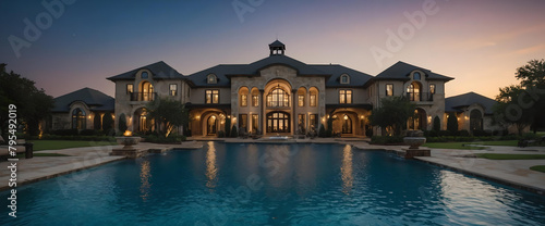 Luxury house with modern and classic design and stunning pool © Luxury Richland