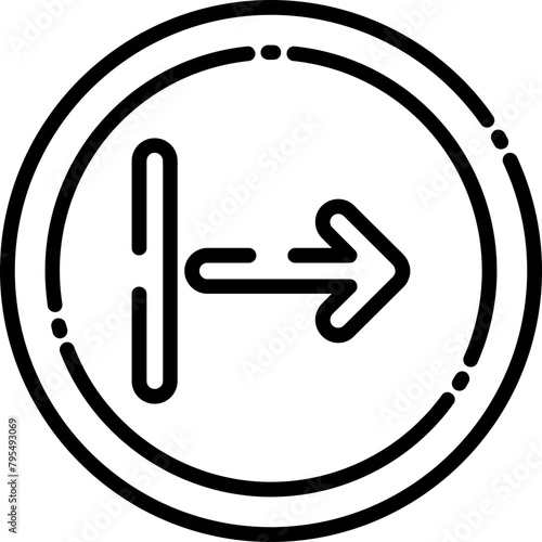 Arrow Bar Right Icon