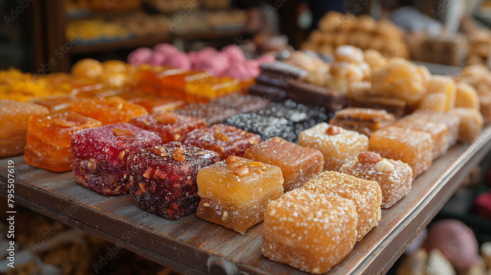 15. Eid Sweets: A mouthwatering array of sweets and treats tempts ...