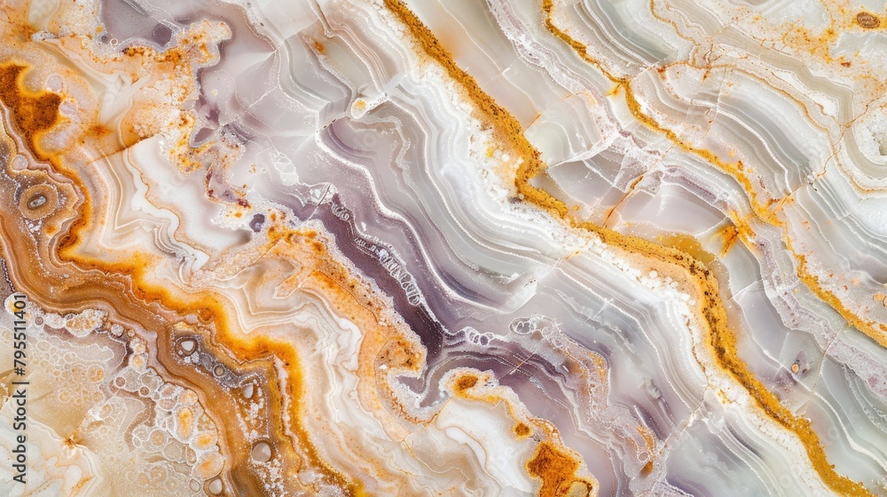 Close up of vibrant pattern on marble slab Close up of vibrant pattern on marble slab