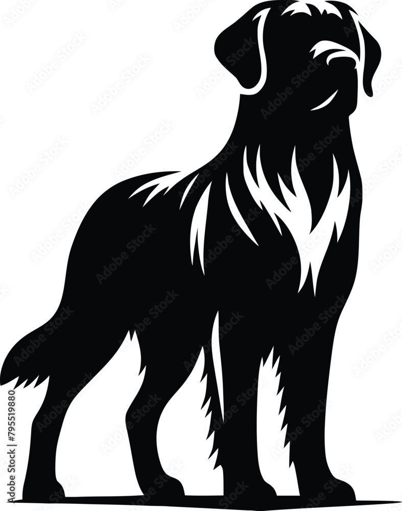 dog silhouette dog silhouette