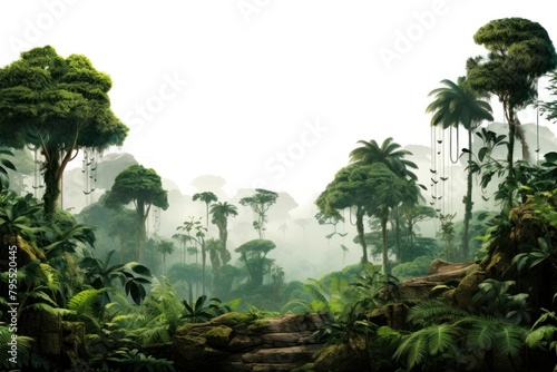 Forest vegetation rainforest landscape © Rawpixel.com
